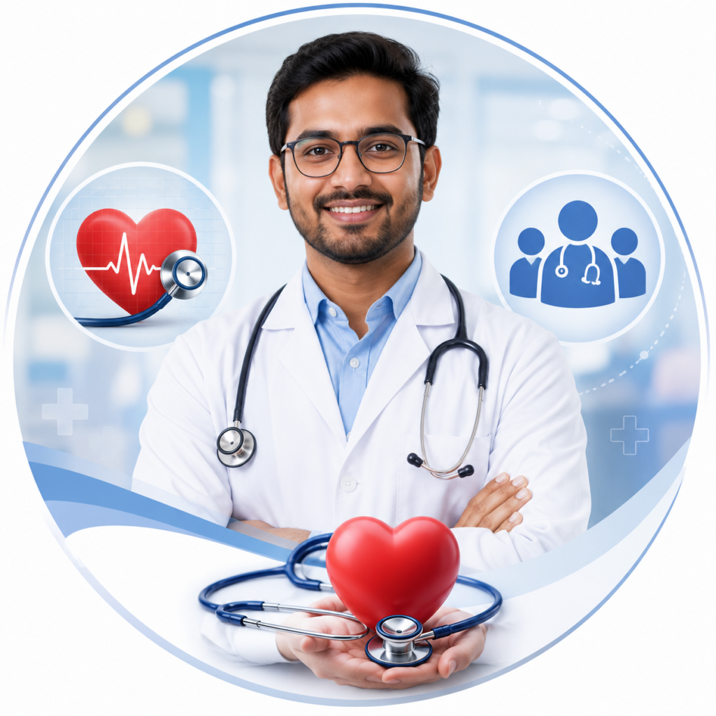 Heart care and general medicine specialist at Laxmi Nursing Home, Govindpur, Dhanbad